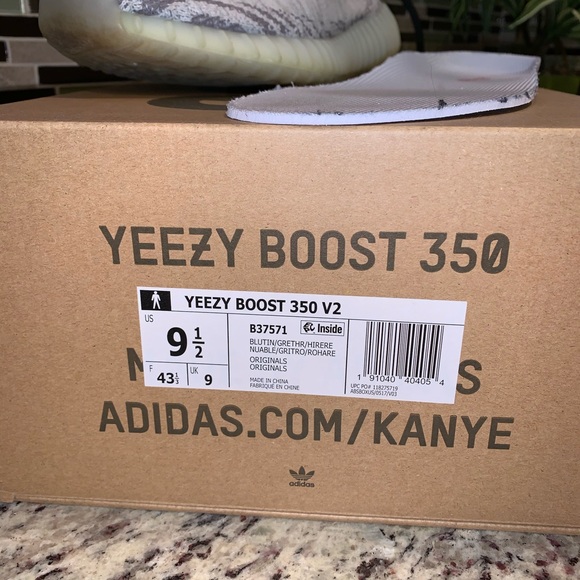 Adidas X Yeezy 350 V2 Blue Tint - Picture 4 of 6